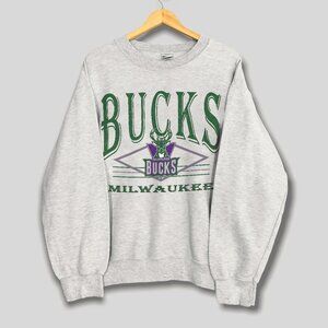 Vintage Milwaukee Bucks Basketball Sweatshirt, Retro Milwaukee Bucks Shirt Tee